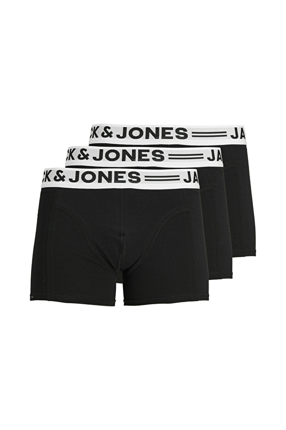 Jack&Jones Erkek Jack Jones 3'lü Boxer 12081832 SYH Siyah Jack&Jones Erkek Jack Jones 3'lü Boxer 12081832 SYH Siyah