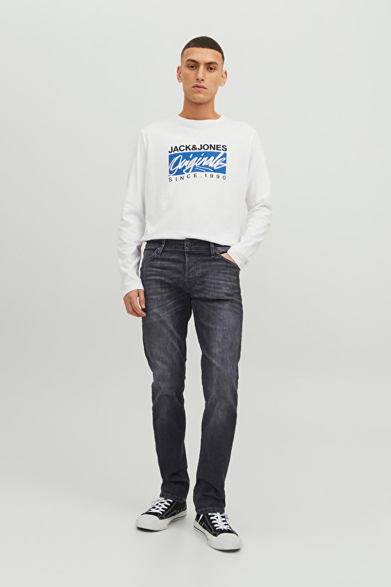 Jack&Jones Glenn Erkek Kot Pantolon 12111026 BLACK DENIM Jack&Jones Glenn Erkek Kot Pantolon 12111026 BLACK DENIM