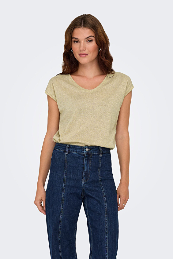 Only Kadın Tişört 15136069 Bej Only Kadın Tişört 15136069 Bej