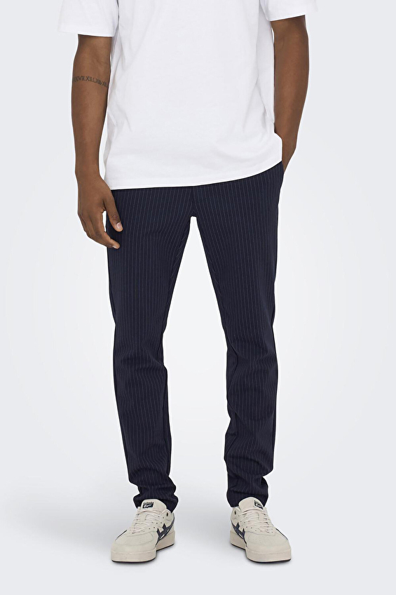 Only&Sons Slim Fit Dar Normal Erkek Pantolon 22013727 Mavi Only&Sons Slim Fit Dar Normal Erkek Pantolon 22013727 Mavi