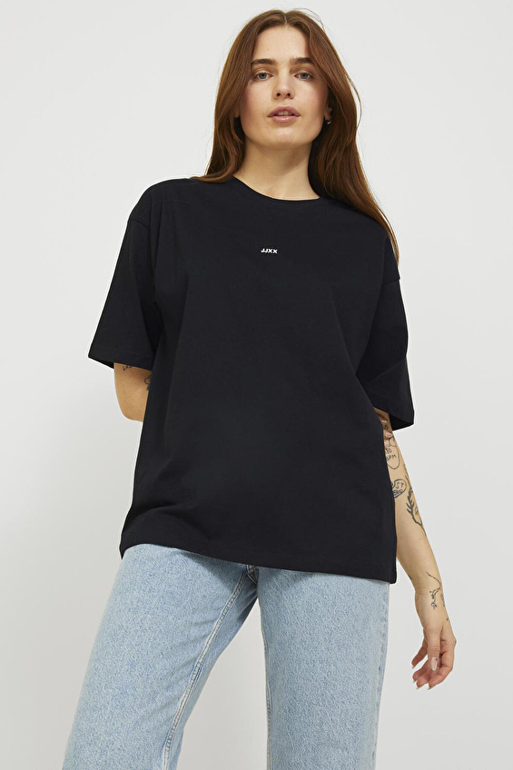 JJXX Kadın Tişört 12205777 Siyah JJXX Kadın Tişört 12205777 Siyah
