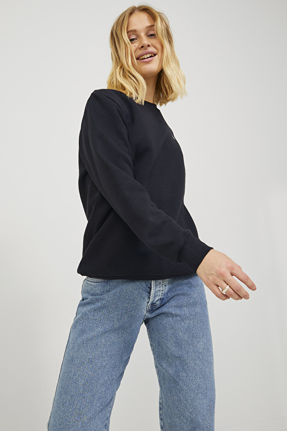 JJXX Kadın Sweatshirt 12223962 Siyah JJXX Kadın Sweatshirt 12223962 Siyah