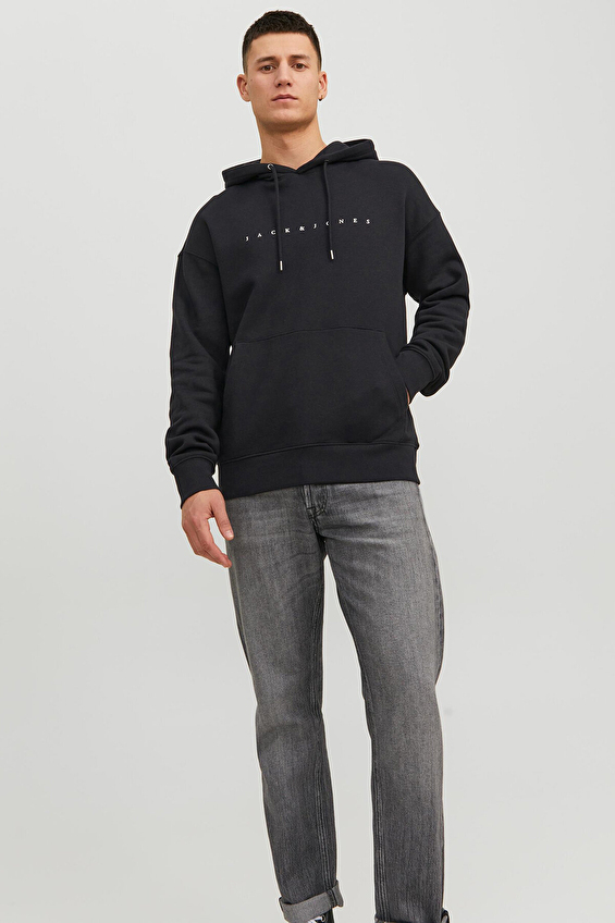 Jack&Jones Erkek Sweatshirt 12233972 Siyah Jack&Jones Erkek Sweatshirt 12233972 Siyah