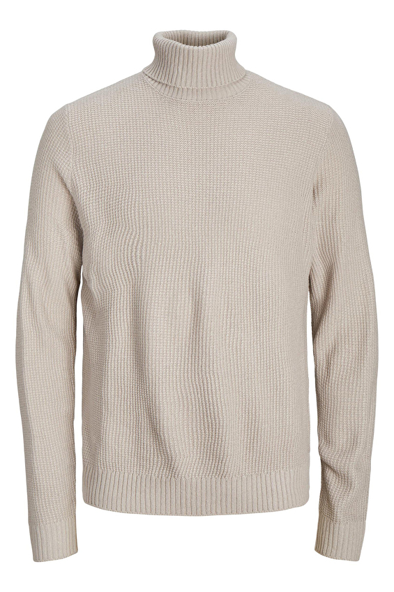 Jack&Jones Erkek Triko 12243119 Bej