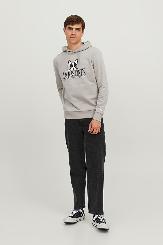 Jack&Jones Erkek Sweatshirt 12244219 Gri Jack&Jones Erkek Sweatshirt 12244219 Gri