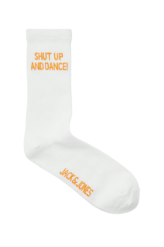 Jack&Jones Erkek Jack Jones Çorap 12252066BYZ4 Beyaz Jack&Jones Erkek Jack Jones Çorap 12252066BYZ4 Beyaz