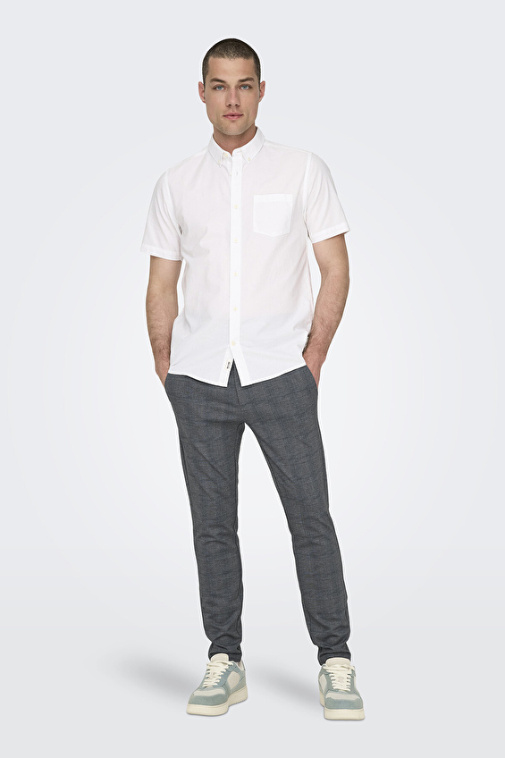 Only&Sons Erkek Pantolon 22028113 Koyu gri Only&Sons Erkek Pantolon 22028113 Koyu gri