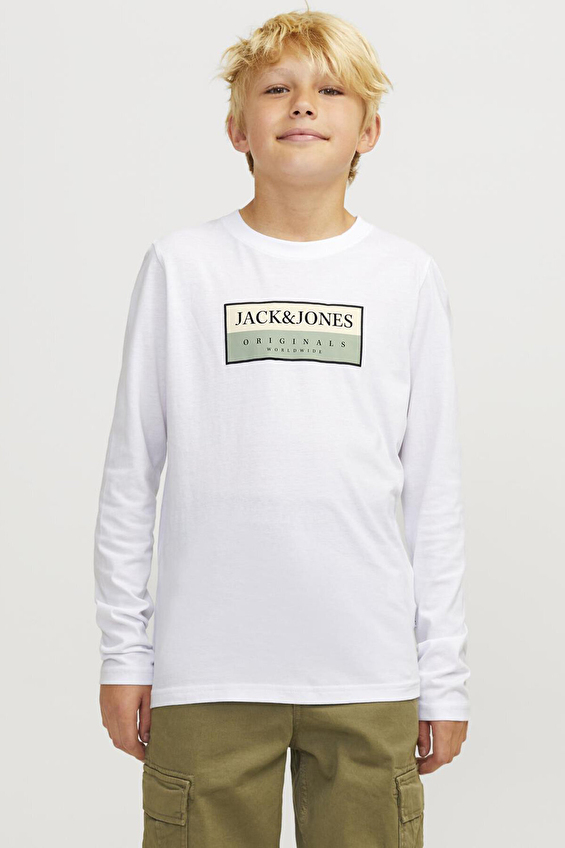 Jack&Jones Junior Erkek Çocuk Tişört 12263109 Jack&Jones Junior Erkek Çocuk Tişört 12263109