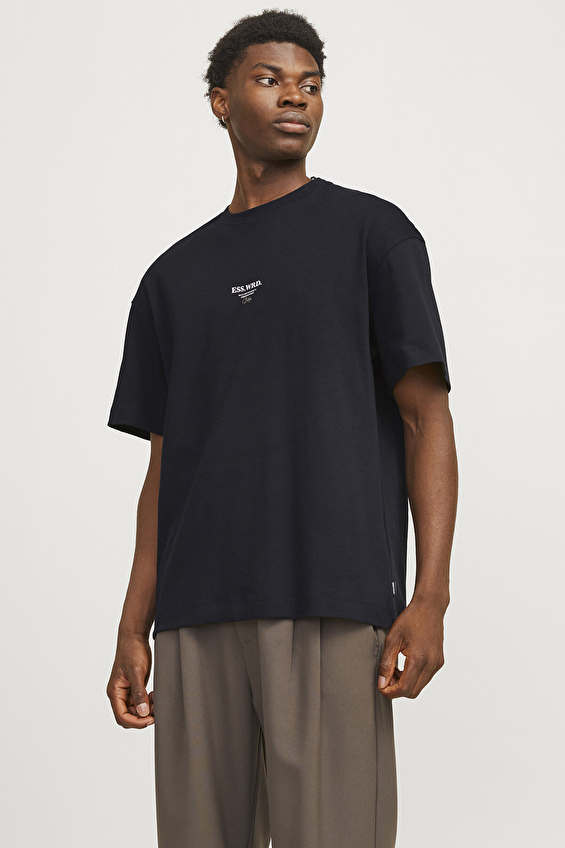 Jack&Jones Erkek Tişört 12270638 BLACK Siyah Jack&Jones Erkek Tişört 12270638 BLACK Siyah