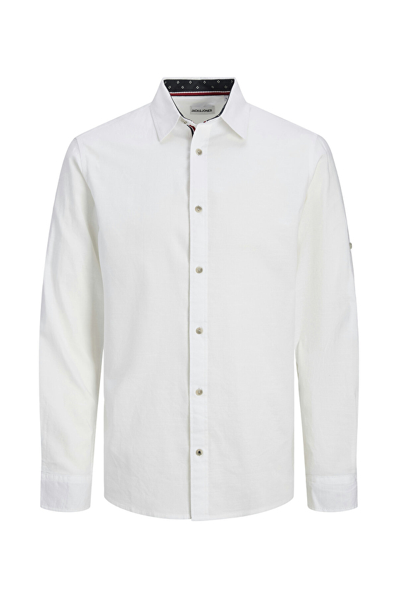 Jack&Jones Erkek Gömlek 12270088 WHITE Beyaz Jack&Jones Erkek Gömlek 12270088 WHITE Beyaz