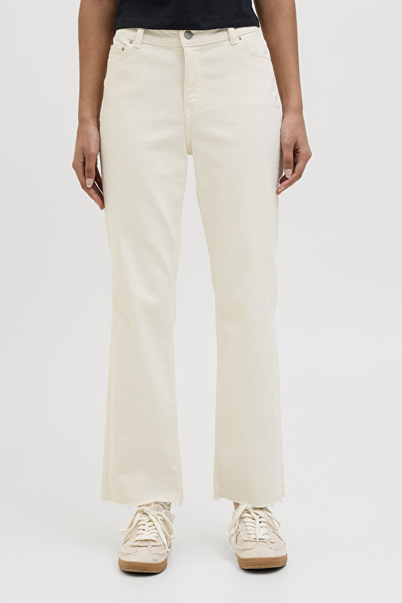 JJXX Kadın Kot Pantolon 12269075 Beyaz JJXX Kadın Kot Pantolon 12269075 Beyaz