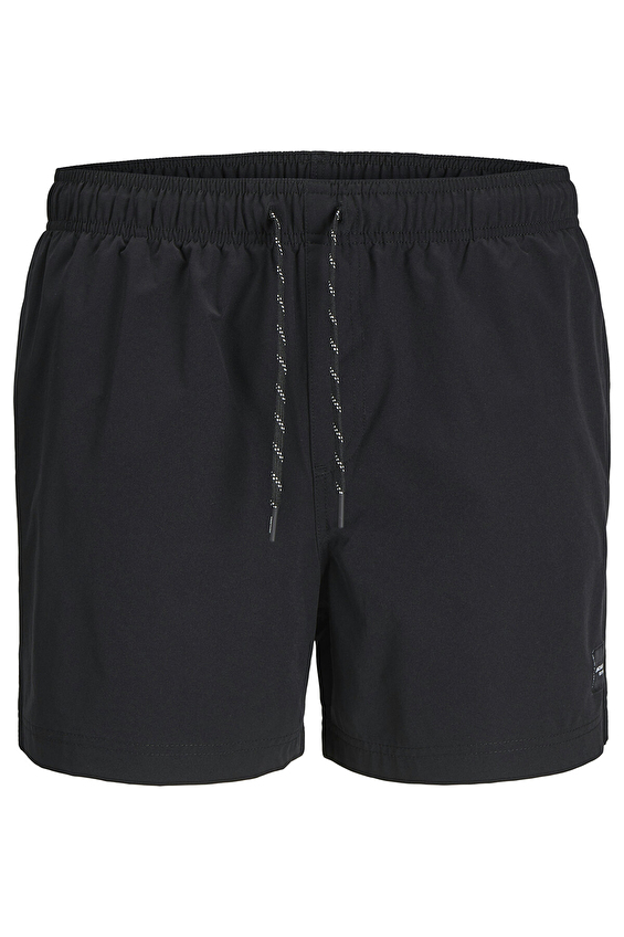 Jack&Jones Erkek Mayo Şort 12272776 BLACK Siyah