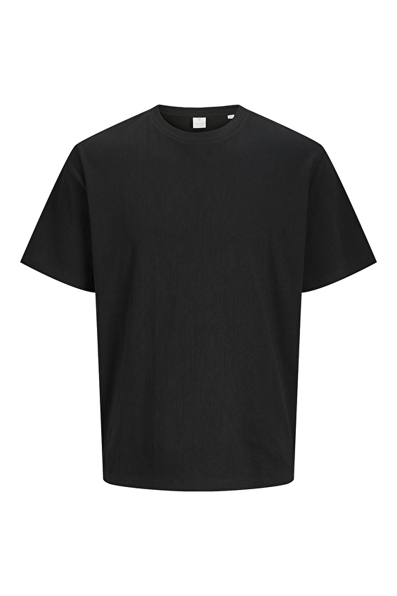 Jack&Jones Erkek Tişört 12276706 BLACK Siyah