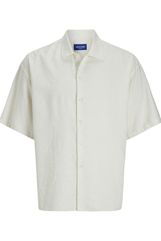 Jack&Jones Erkek Gömlek 12271066 ANTIQUE WHITE Krem