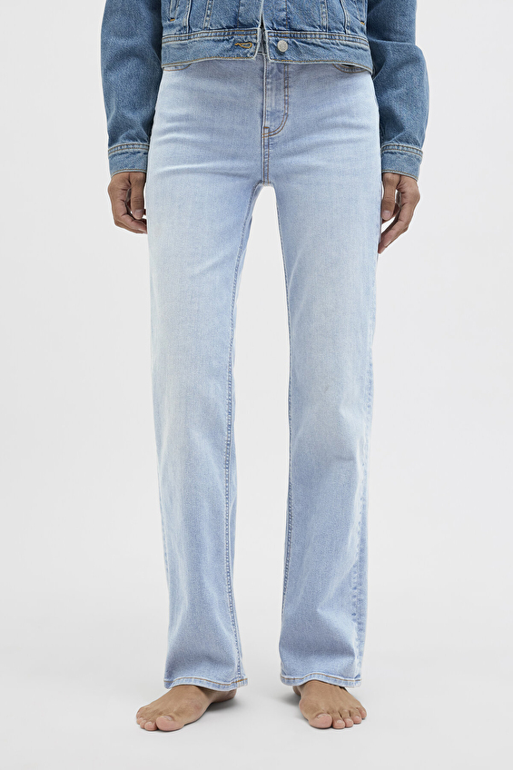 JJXX Kadın Kot Pantolon 12275468 Mavi JJXX Kadın Kot Pantolon 12275468 Mavi