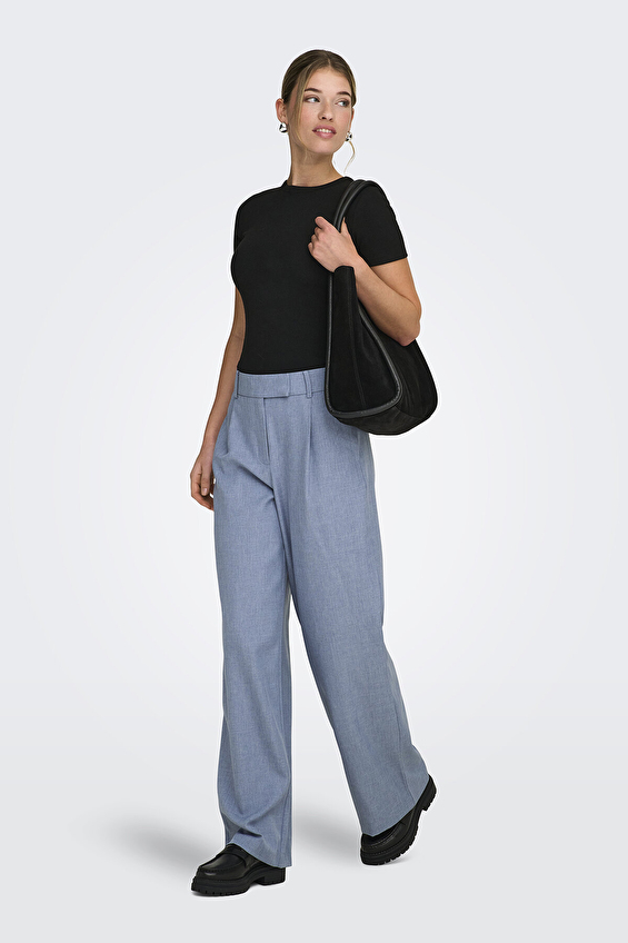 Only Kadın Pantolon 15336761 Mavi Only Kadın Pantolon 15336761 Mavi