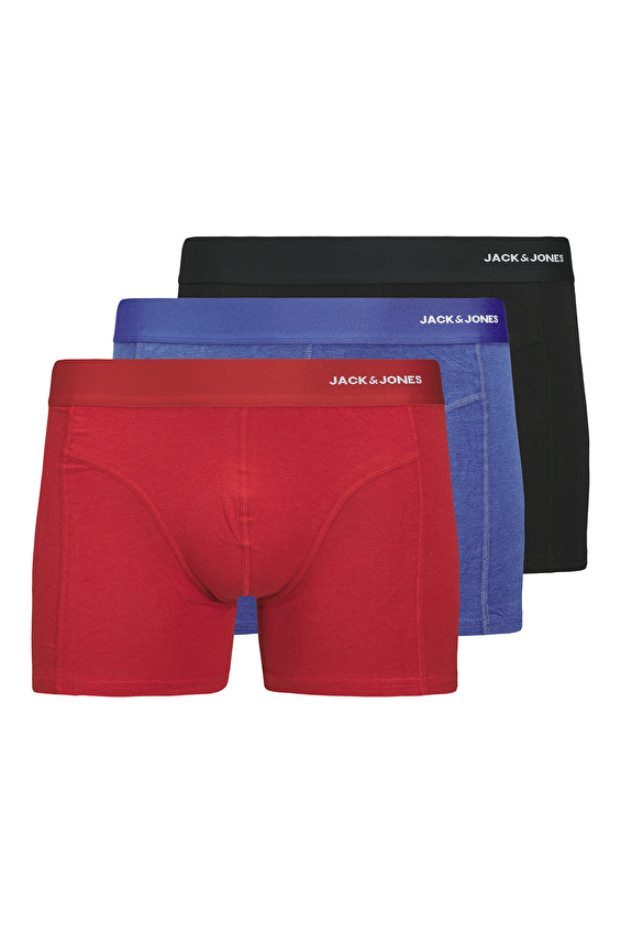 Jack&Jones Erkek 3'lü Boxer 12281998 SYH/KRM/MVI Siyah/kırmızı/mavi Jack&Jones Erkek 3'lü Boxer 12281998 SYH/KRM/MVI Siyah/kırmızı/mavi