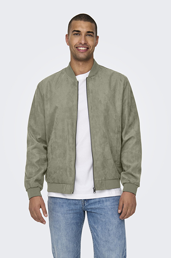 Only&Sons Erkek Mont 22027463 Açık yeşil Only&Sons Erkek Mont 22027463 Açık yeşil