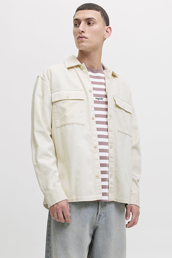 Jack&Jones Erkek Gömlek 12278825 ANTIQUE WHITE Krem Jack&Jones Erkek Gömlek 12278825 ANTIQUE WHITE Krem