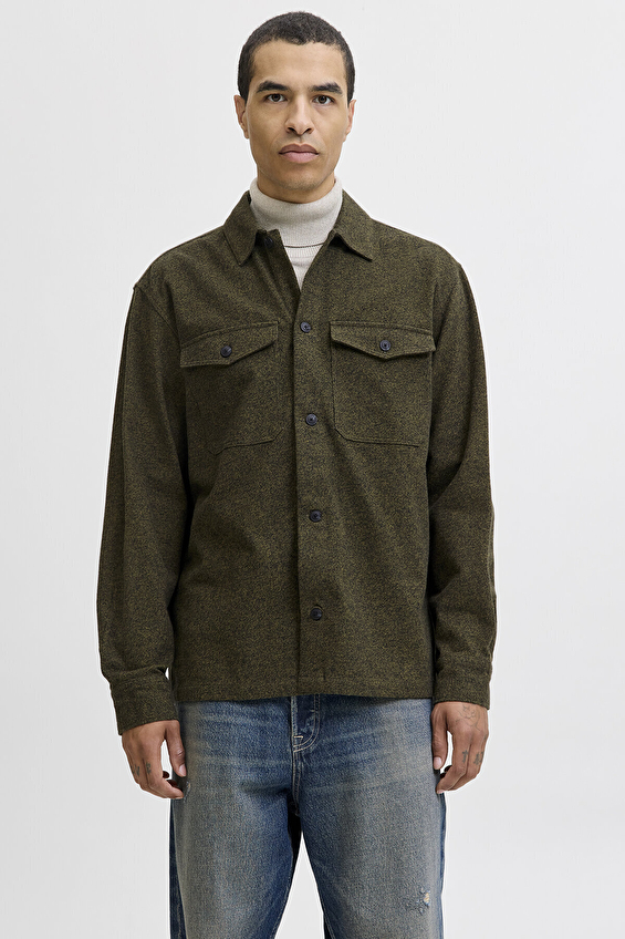 Jack&Jones Erkek Gömlek 12278822 ROSIN Koyu yeşil Jack&Jones Erkek Gömlek 12278822 ROSIN Koyu yeşil