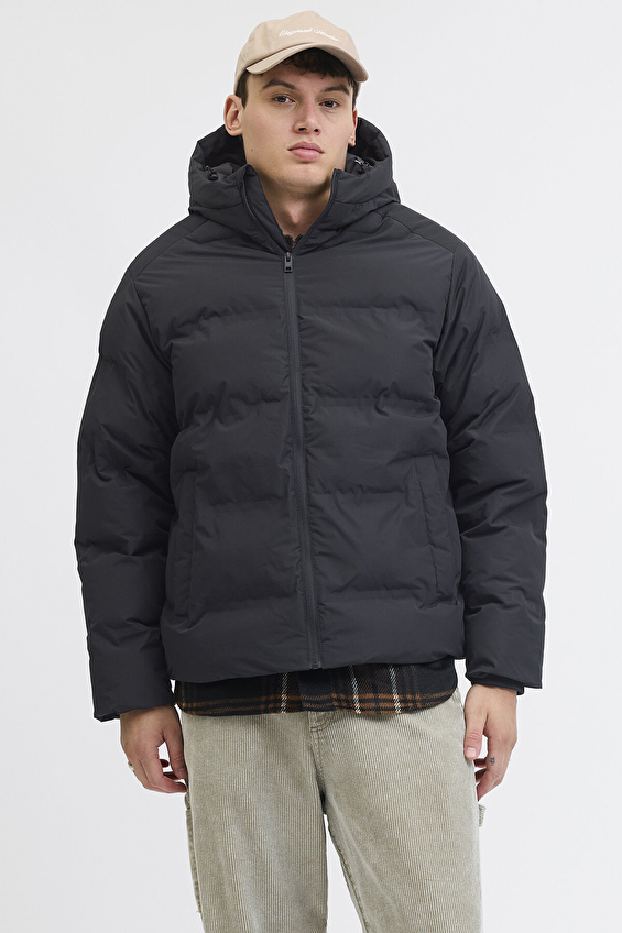 Jack&Jones Erkek Mont 12278749 BLACK Siyah Jack&Jones Erkek Mont 12278749 BLACK Siyah