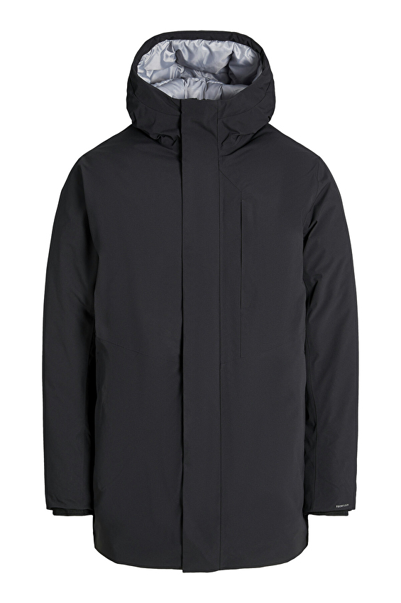 Jack&Jones Erkek Parka 12278782 BLACK Siyah