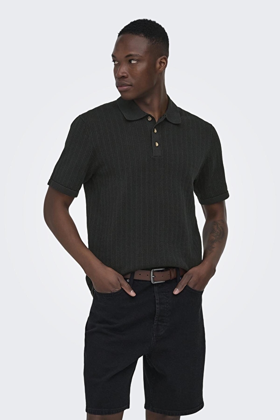 Only&Sons Erkek Kazak 22032760 Siyah Only&Sons Erkek Kazak 22032760 Siyah