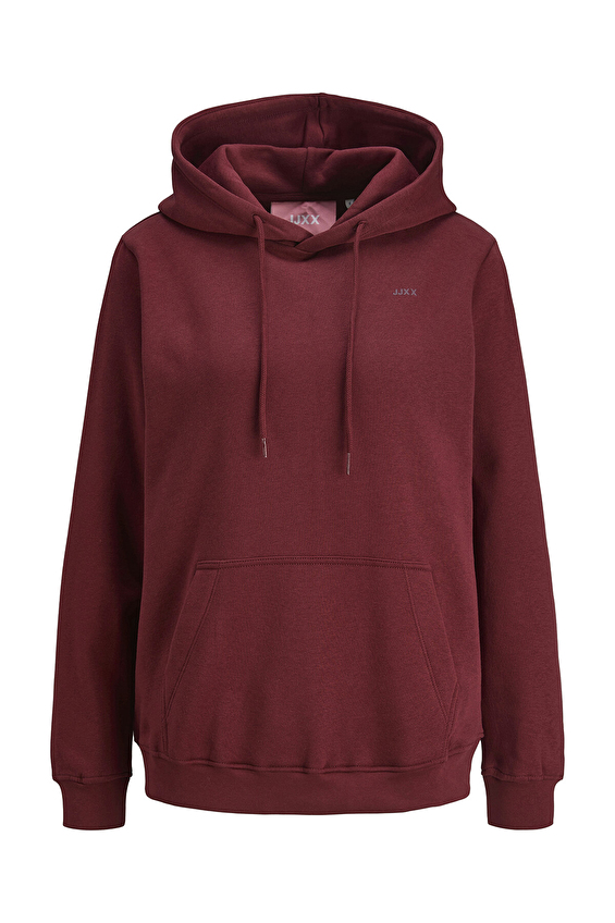 JJXX Kadın Sweatshirt 12223961 Bordo JJXX Kadın Sweatshirt 12223961 Bordo
