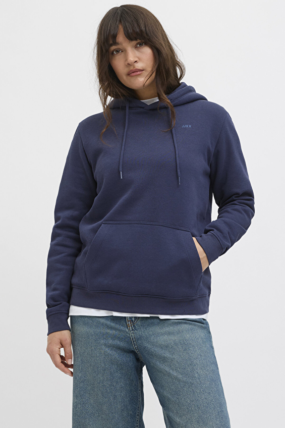JJXX Kadın Sweatshirt 12223961 Lacivert JJXX Kadın Sweatshirt 12223961 Lacivert