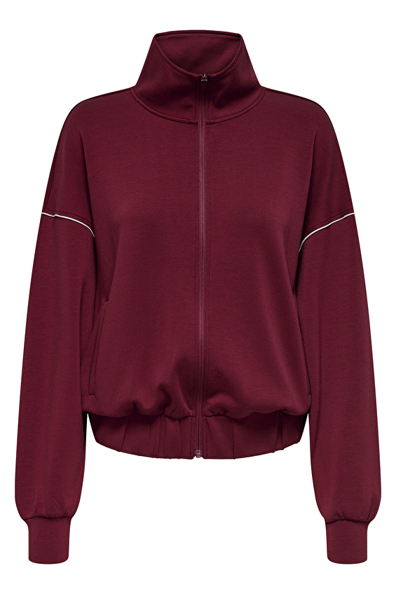 Only Kadın Sweatshirt 15352820 Bordo Only Kadın Sweatshirt 15352820 Bordo