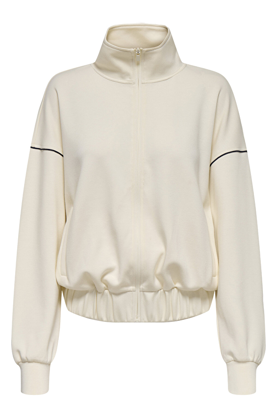 Only Kadın Sweatshirt 15352820 Krem Only Kadın Sweatshirt 15352820 Krem