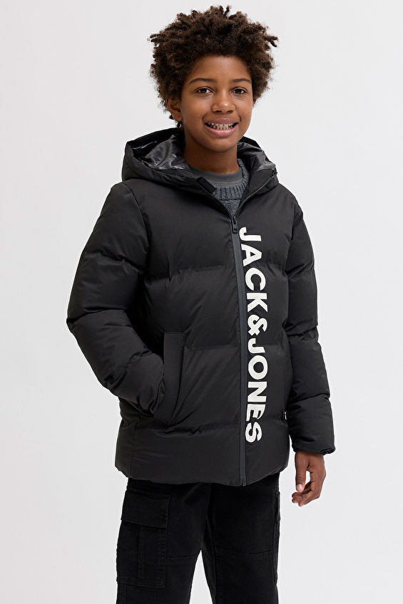 Jack&Jones Junior Erkek Çocuk Mont 12282301 Siyah Jack&Jones Junior Erkek Çocuk Mont 12282301 Siyah