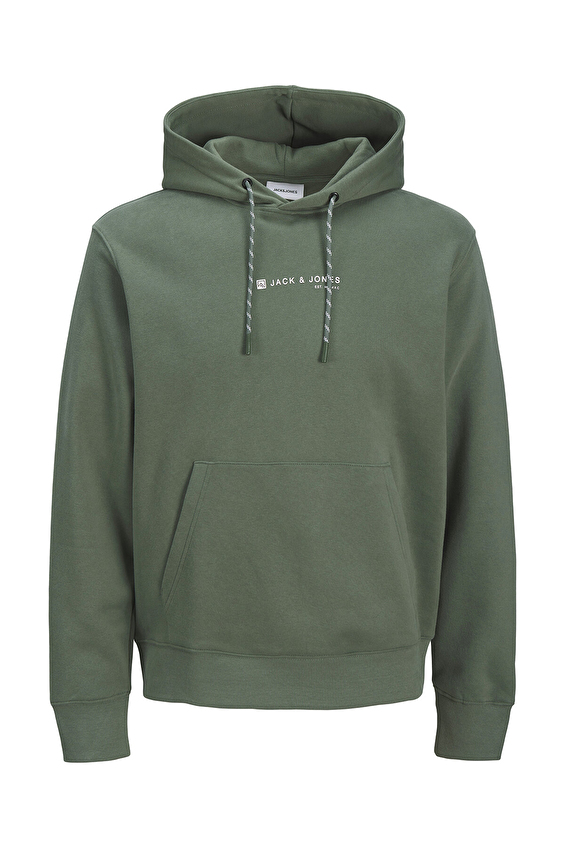Jack&Jones Erkek Sweatshirt 12284293 LAUREL WREATH Yeşil