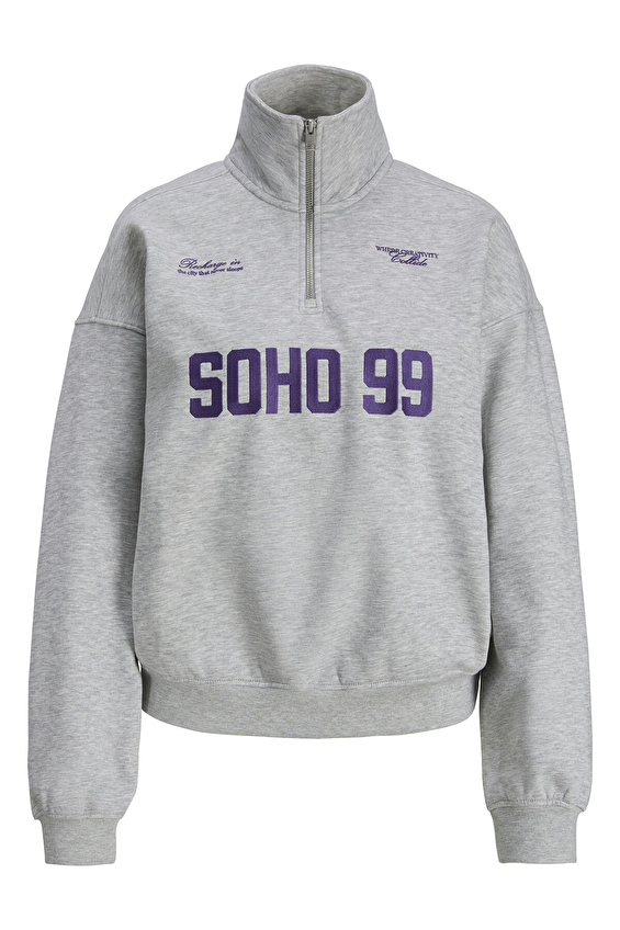 JJXX Kadın Sweatshirt 12286400 Gri JJXX Kadın Sweatshirt 12286400 Gri