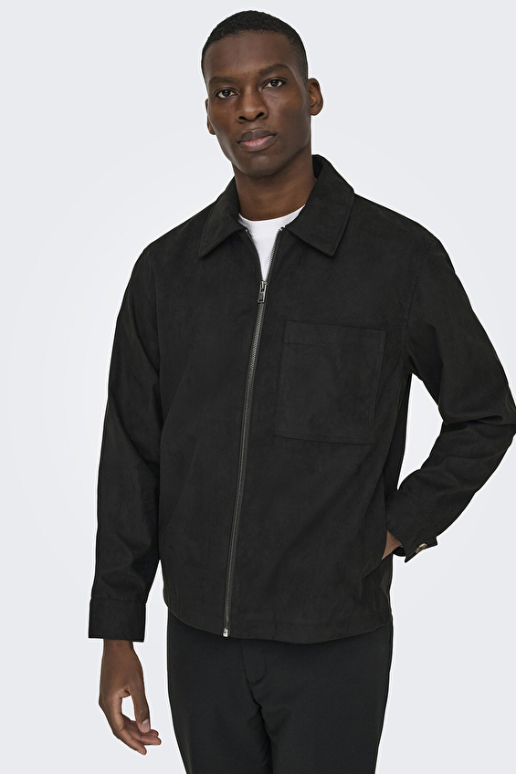 Only&Sons Erkek Ceket 22036126 Siyah Only&Sons Erkek Ceket 22036126 Siyah