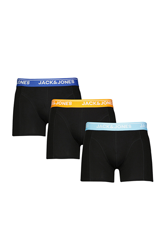 Jack&Jones Erkek 3'lü Boxer 12291648 SYH Siyah Jack&Jones Erkek 3'lü Boxer 12291648 SYH Siyah