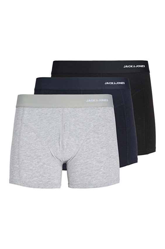 Jack&Jones Erkek 3'lü Boxer 12291864 SYH Siyah Jack&Jones Erkek 3'lü Boxer 12291864 SYH Siyah