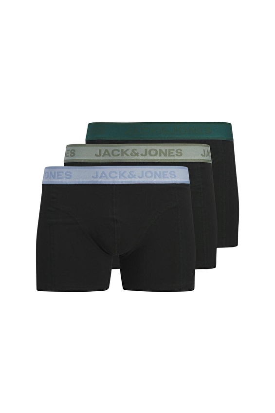 Jack&Jones Erkek 3'lü Boxer 12291496 SYH Siyah Jack&Jones Erkek 3'lü Boxer 12291496 SYH Siyah