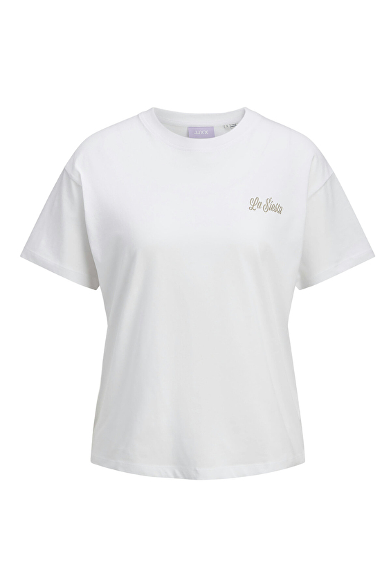 JJXX Kadın Tişört 12290096 Beyaz JJXX Kadın Tişört 12290096 Beyaz