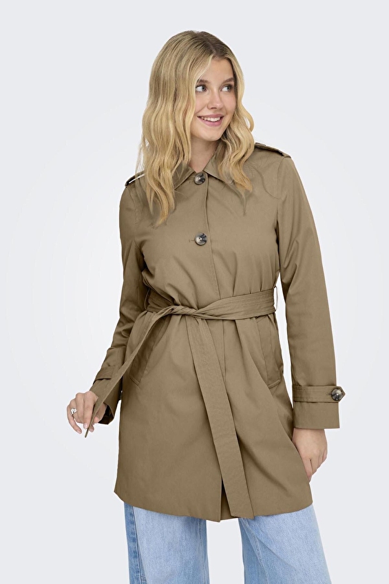 Only Kadın Trençkot 15369028 Kahve Only Kadın Trençkot 15369028 Kahve