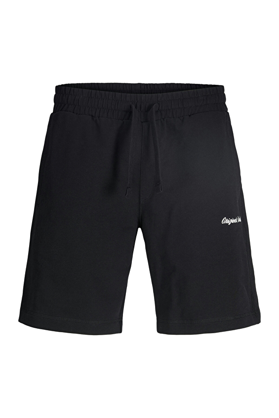 Jack&Jones Loose Fit Erkek Şort 12292565 BLACK Siyah Jack&Jones Loose Fit Erkek Şort 12292565 BLACK Siyah