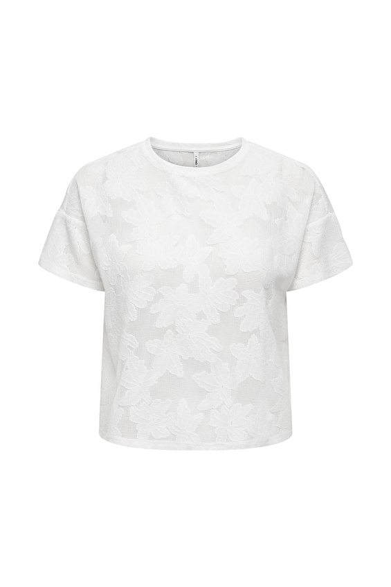 Only Kadın Tişört 15369252 Beyaz Only Kadın Tişört 15369252 Beyaz