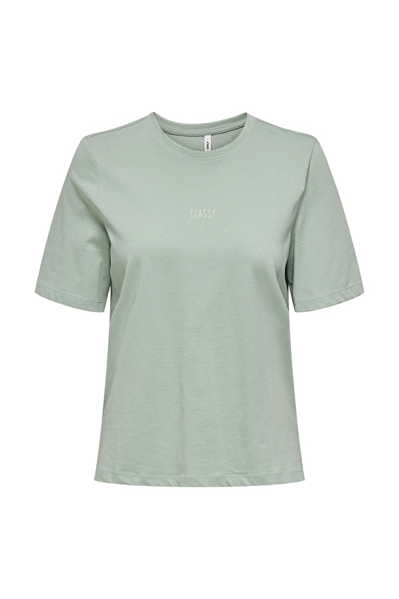 Only Kadın Tişört 15343277 Yeşil Only Kadın Tişört 15343277 Yeşil