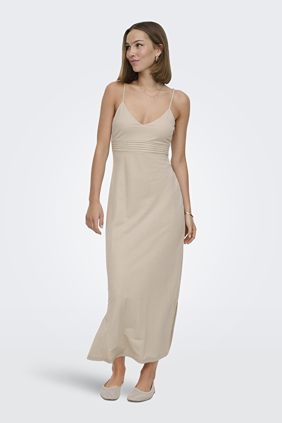 Only Kadın Elbise 15366886 Krem Only Kadın Elbise 15366886 Krem