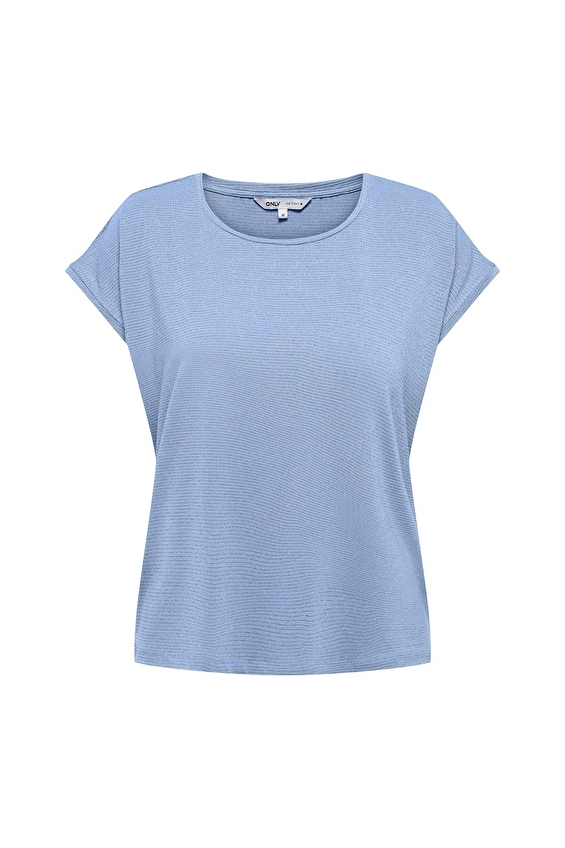 Only Kadın Tişört 15318422 Mavi Only Kadın Tişört 15318422 Mavi