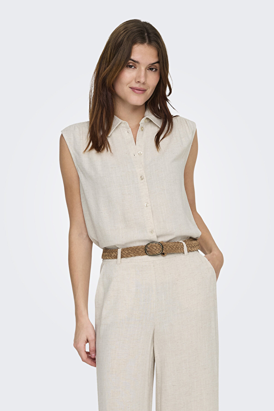 Only Kadın Gömlek 15367416 Taş Only Kadın Gömlek 15367416 Taş