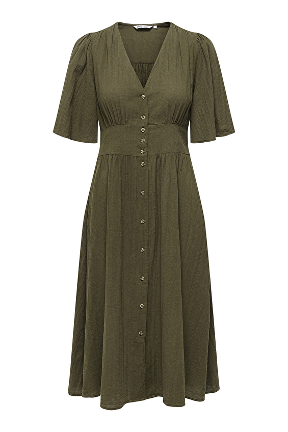 Only Kadın Elbise 15373535 Yeşil Only Kadın Elbise 15373535 Yeşil