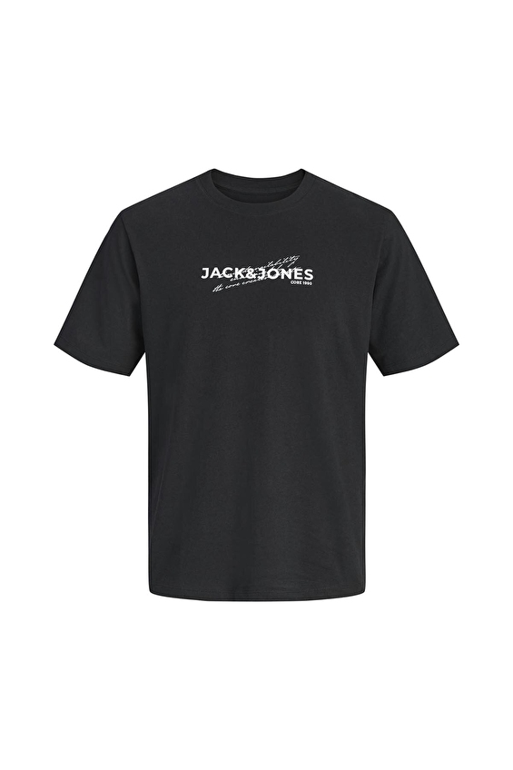 Jack&Jones Regular Fit Bisiklet Yaka Kısa Kol Erkek Tişört 12298583 BLACK Siyah Jack&Jones Regular Fit Bisiklet Yaka Kısa Kol Erkek Tişört 12298583 BLACK Siyah