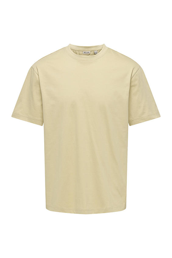 Only&Sons Erkek Tişört 22022532 Krem Only&Sons Erkek Tişört 22022532 Krem