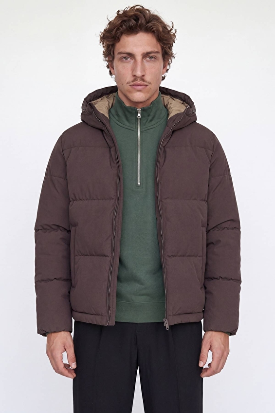 Jack&Jones Erkek Galaxy Mont 12303930 JAVA Kahverengi